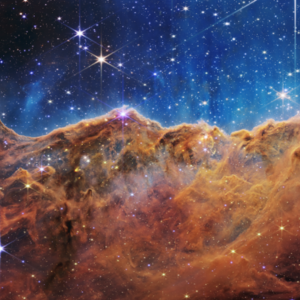 “Cosmic Cliffs” in the Carina Nebula