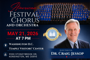 Dr. Craig Jessop American Festival Chorus & Orchestra