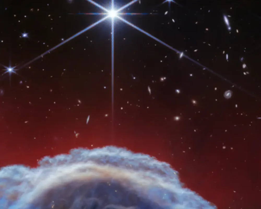 马头星云（NIRCam 图像）