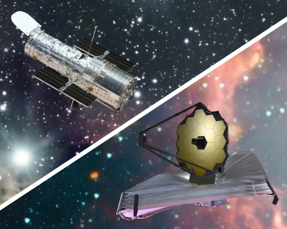 Hubble and Webb
