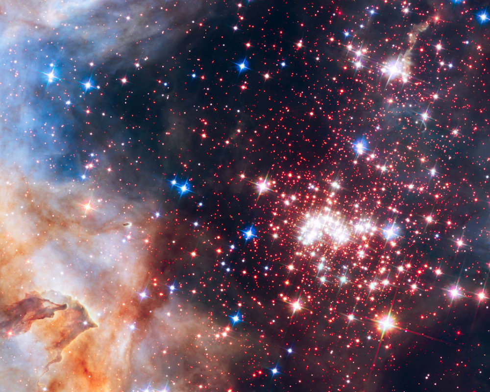 Westerlund 2 Star Cluster